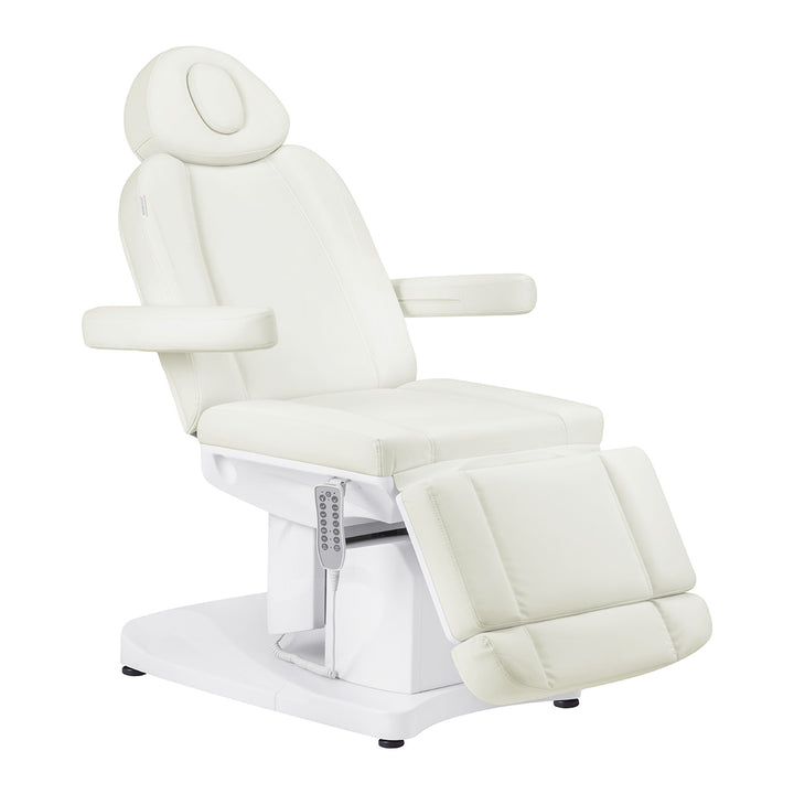 Sillón Estético Eléctrico Azzurro 708A 4 Motores con Calefacción Blanco