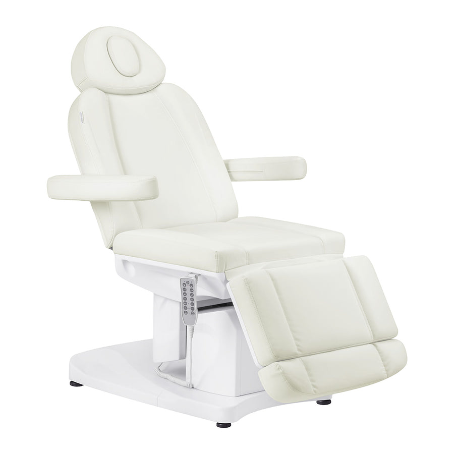 Sillón Estético Eléctrico Azzurro 708A 4 Motores con Calefacción Blanco