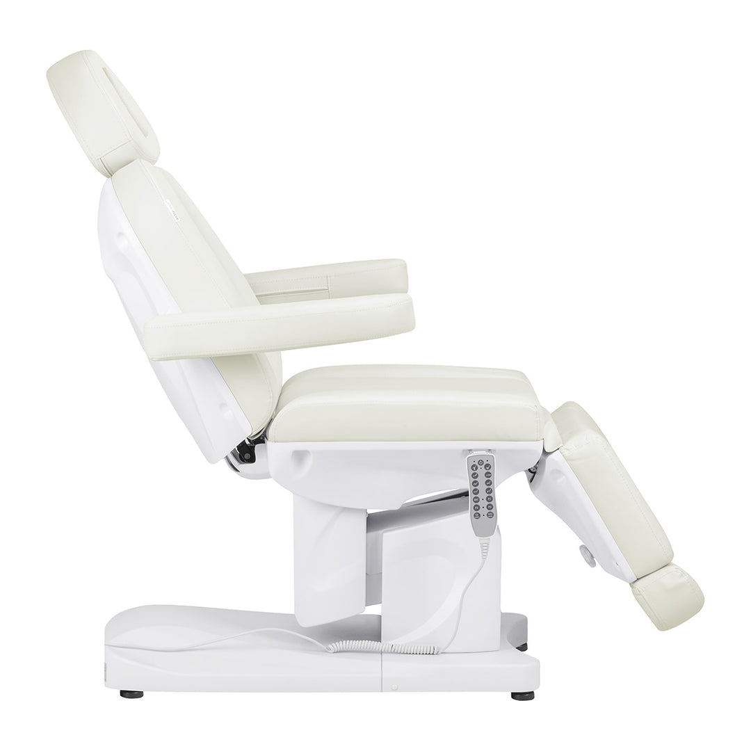 Sillón Estético Eléctrico Azzurro 708A 4 Motores con Calefacción Blanco - imagen 2
