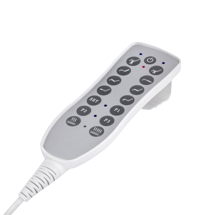 Sillón Estético Eléctrico Azzurro 708A 4 Motores con Calefacción Blanco - imagen 10