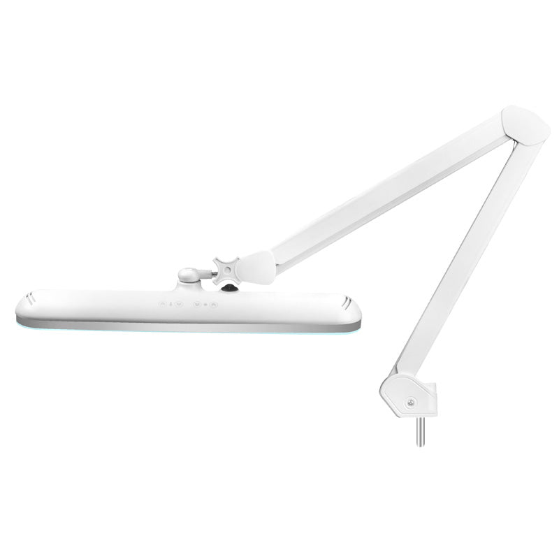 Lámpara LED con Trípode y Color e Intensidad de Luz Ajustables Elegante 801TL Blanca