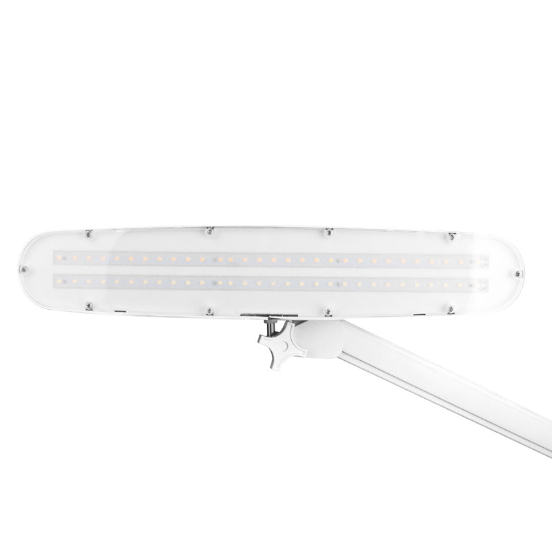 Lámpara LED con Trípode y Color e Intensidad de Luz Ajustables Elegante 801TL Blanca