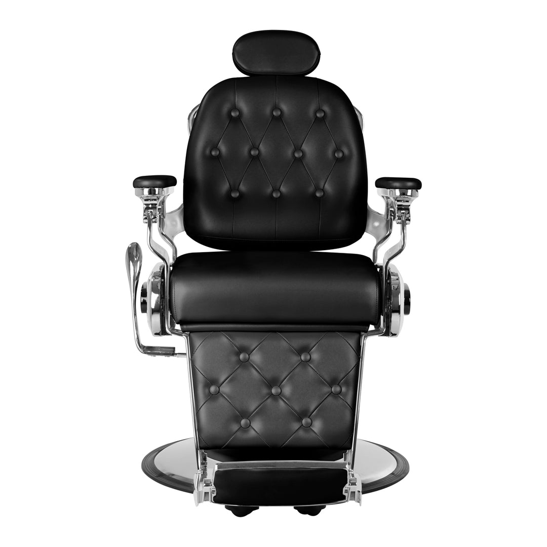 Sillón de Barberia Gabbiano Francesco Negro - imagen 2
