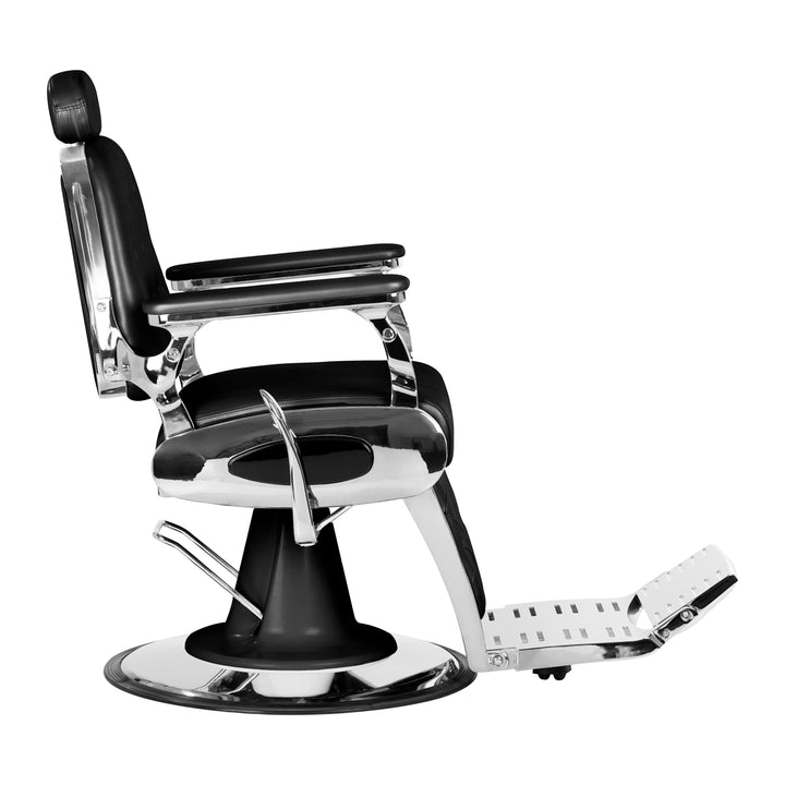 Sillón de Barberia Gabbiano Francesco Negro - imagen 4