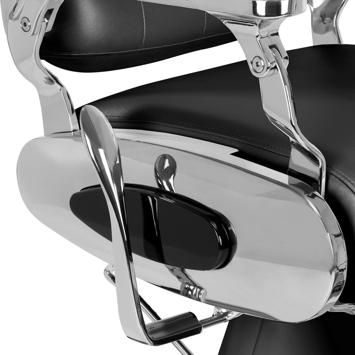 Sillón de Barberia Gabbiano Francesco Negro - imagen 7