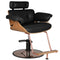 Sillón de peluquería Gabbiano Florence Negro