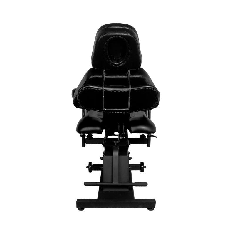 Silla de Tatuaje Eléctrica Pro Ink 606 2 Motores Negra - imagen 4