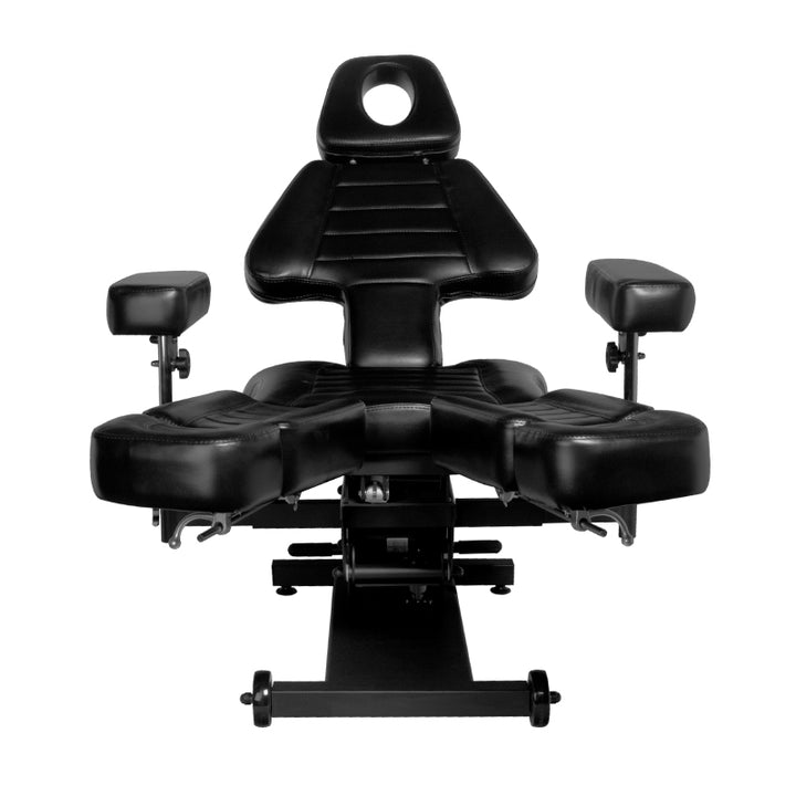 Silla de Tatuaje Eléctrica Pro Ink 606 2 Motores Negra - imagen 9
