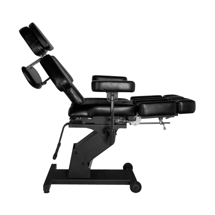 Silla de Tatuaje Eléctrica Pro Ink 606 2 Motores Negra - imagen 11