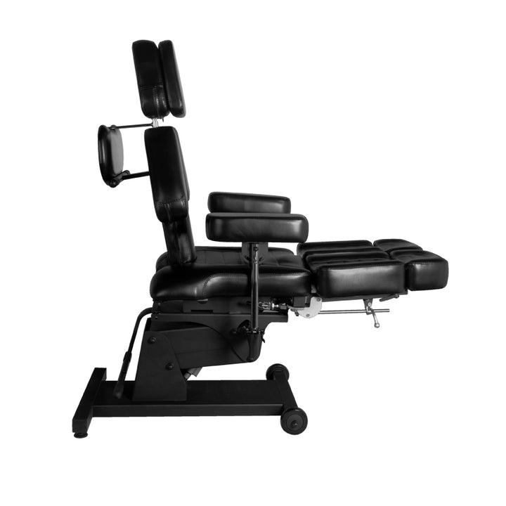 Silla de Tatuaje Eléctrica Pro Ink 606 2 Motores Negra - imagen 13