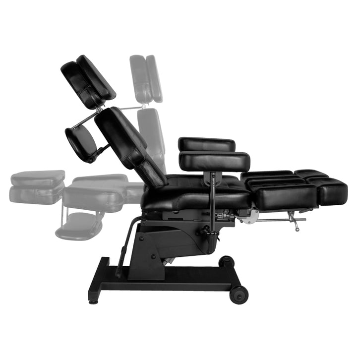 Silla de Tatuaje Eléctrica Pro Ink 606 2 Motores Negra - imagen 17