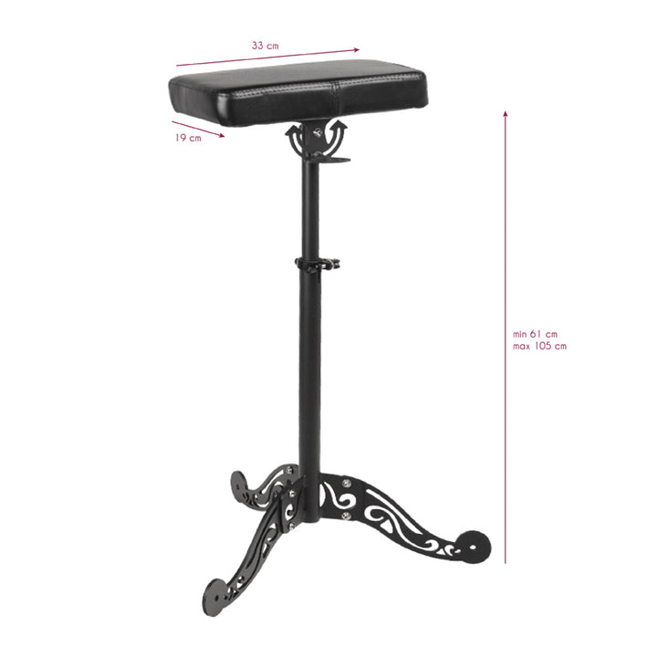 Reposabrazos Tatuaje Pro Ink 709 Negro - imagen 4