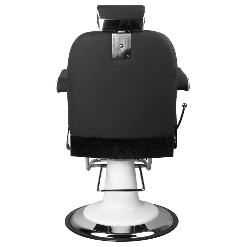 Sillón de Barberia Gabbiano Amadeo Negro - imagen 3