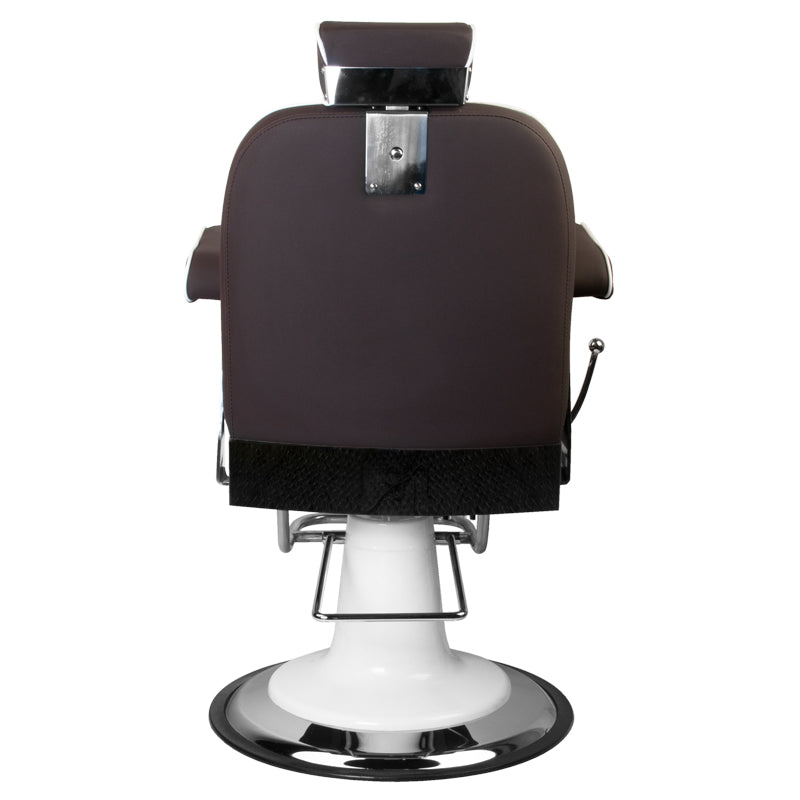 Sillón de Barberia Gabbiano Amadeo Marrón - imagen 3