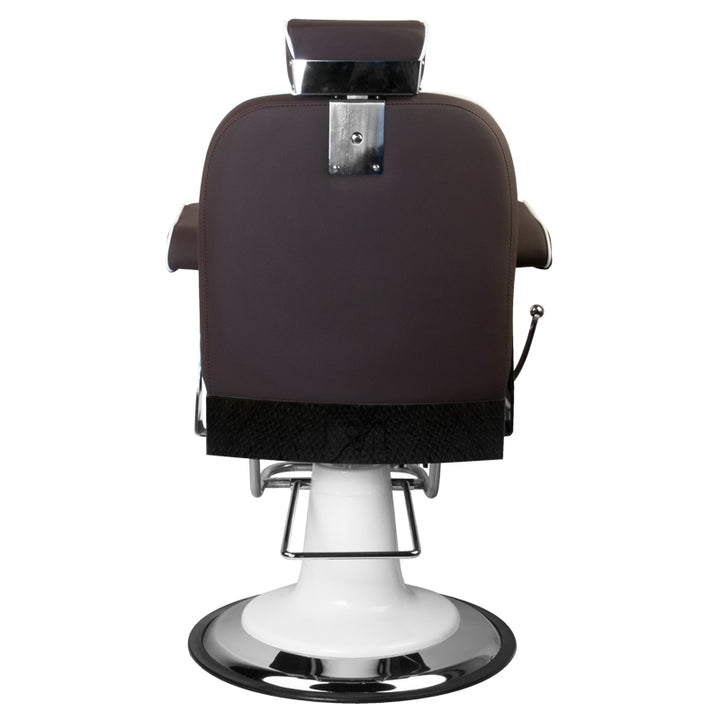 Sillón de Barberia Gabbiano Amadeo Marrón - imagen 3