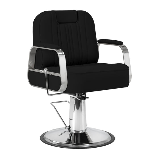 Sillón de Barberia Gabbiano Rufo Negro