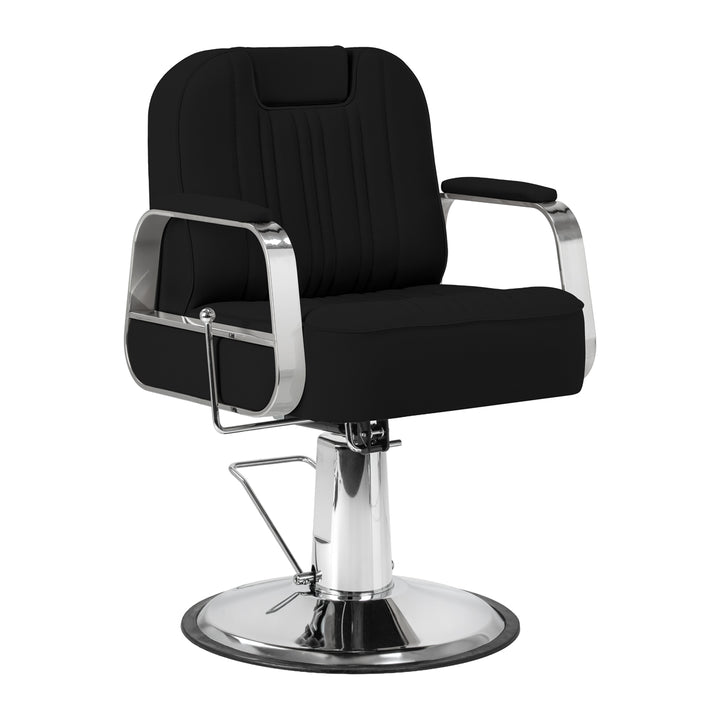 Sillón de Barberia Gabbiano Rufo Negro