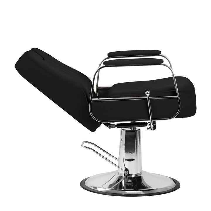 Sillón de Barberia Gabbiano Rufo Negro - imagen 3