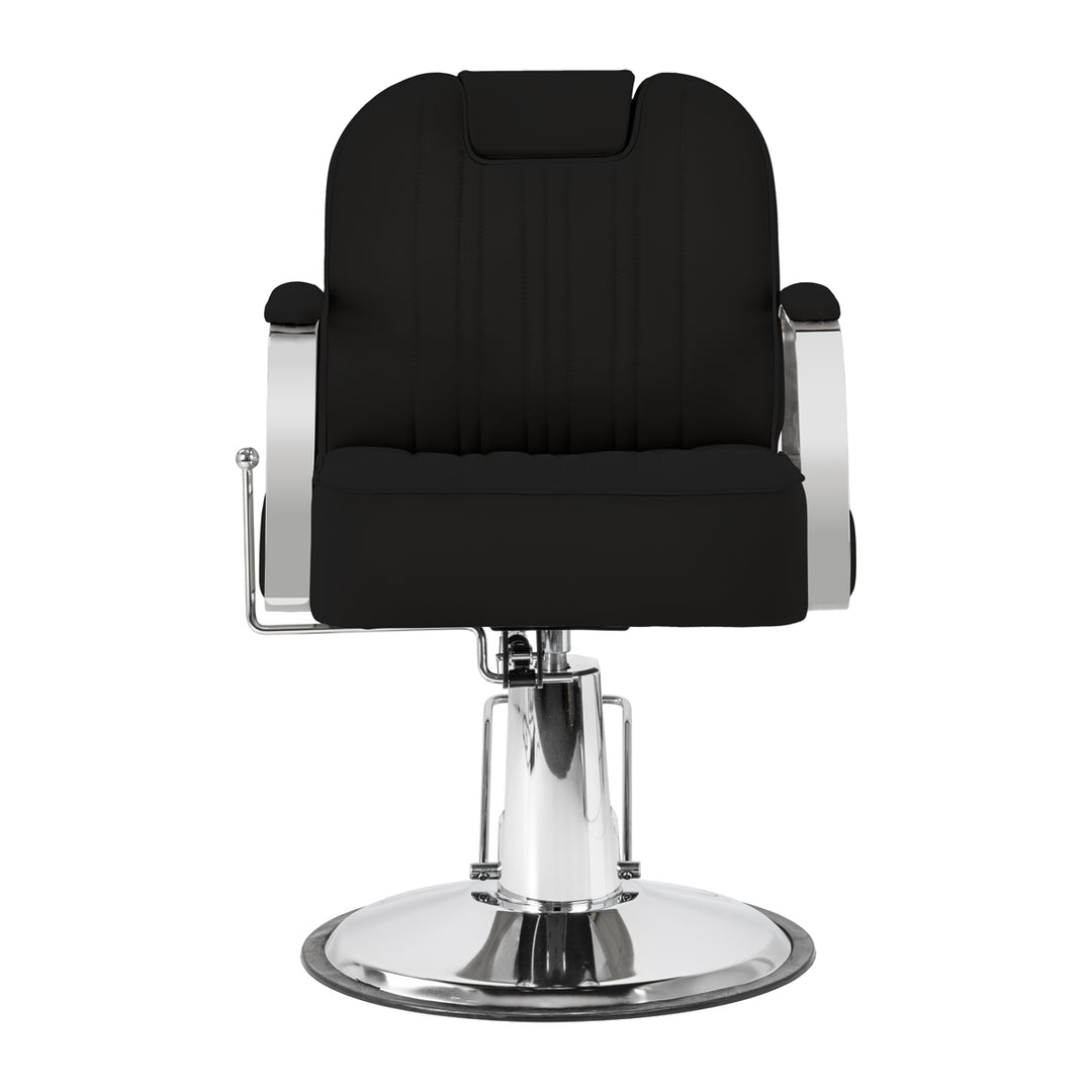 Sillón de Barberia Gabbiano Rufo Negro - imagen 4