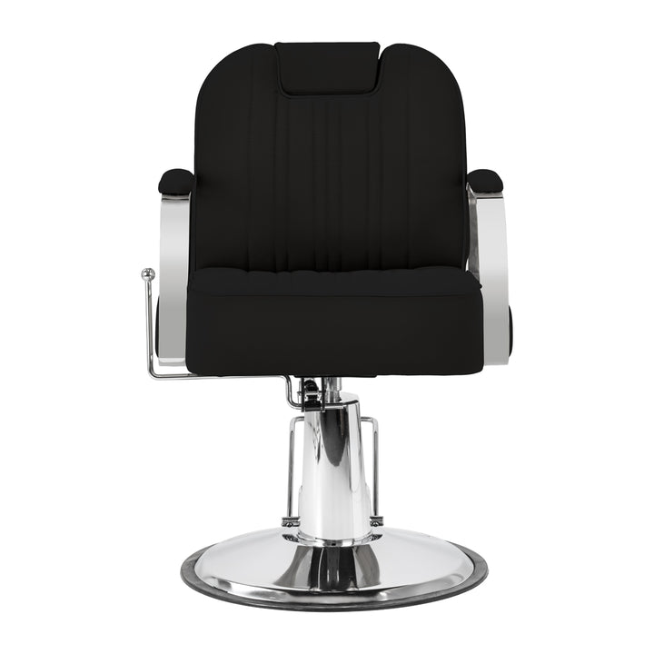 Sillón de Barberia Gabbiano Rufo Negro - imagen 4