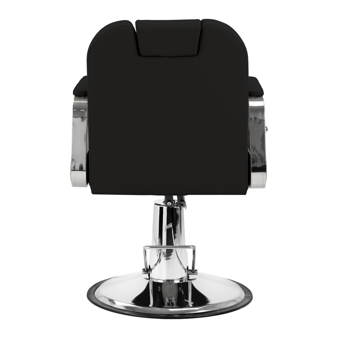 Sillón de Barberia Gabbiano Rufo Negro - imagen 5