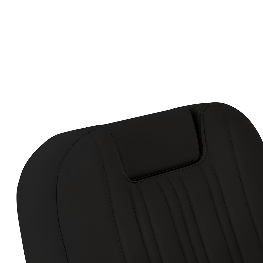 Sillón de Barberia Gabbiano Rufo Negro - imagen 7
