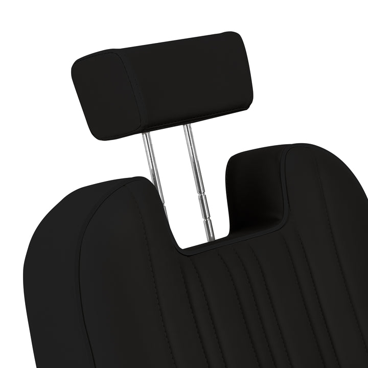 Sillón de Barberia Gabbiano Rufo Negro - imagen 8
