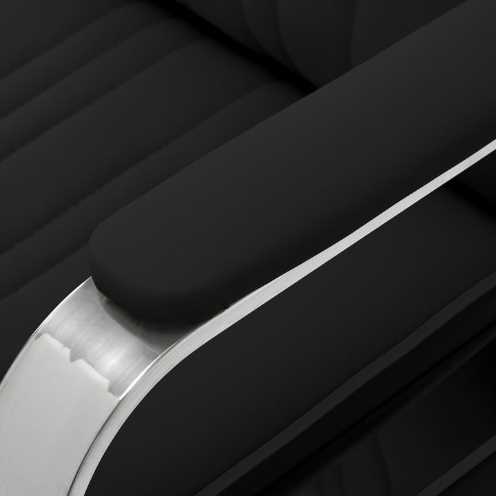 Sillón de Barberia Gabbiano Rufo Negro - imagen 9