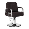 Sillón de Barberia Gabbiano Rufo Marrón
