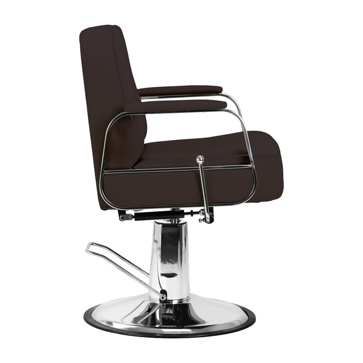 Sillón de Barberia Gabbiano Rufo Marrón - imagen 2