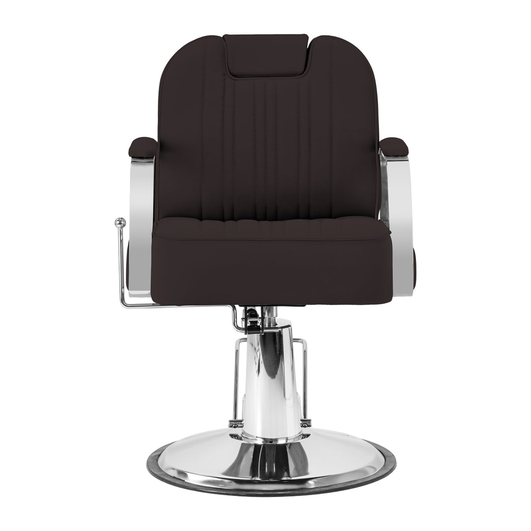 Sillón de Barberia Gabbiano Rufo Marrón - imagen 4