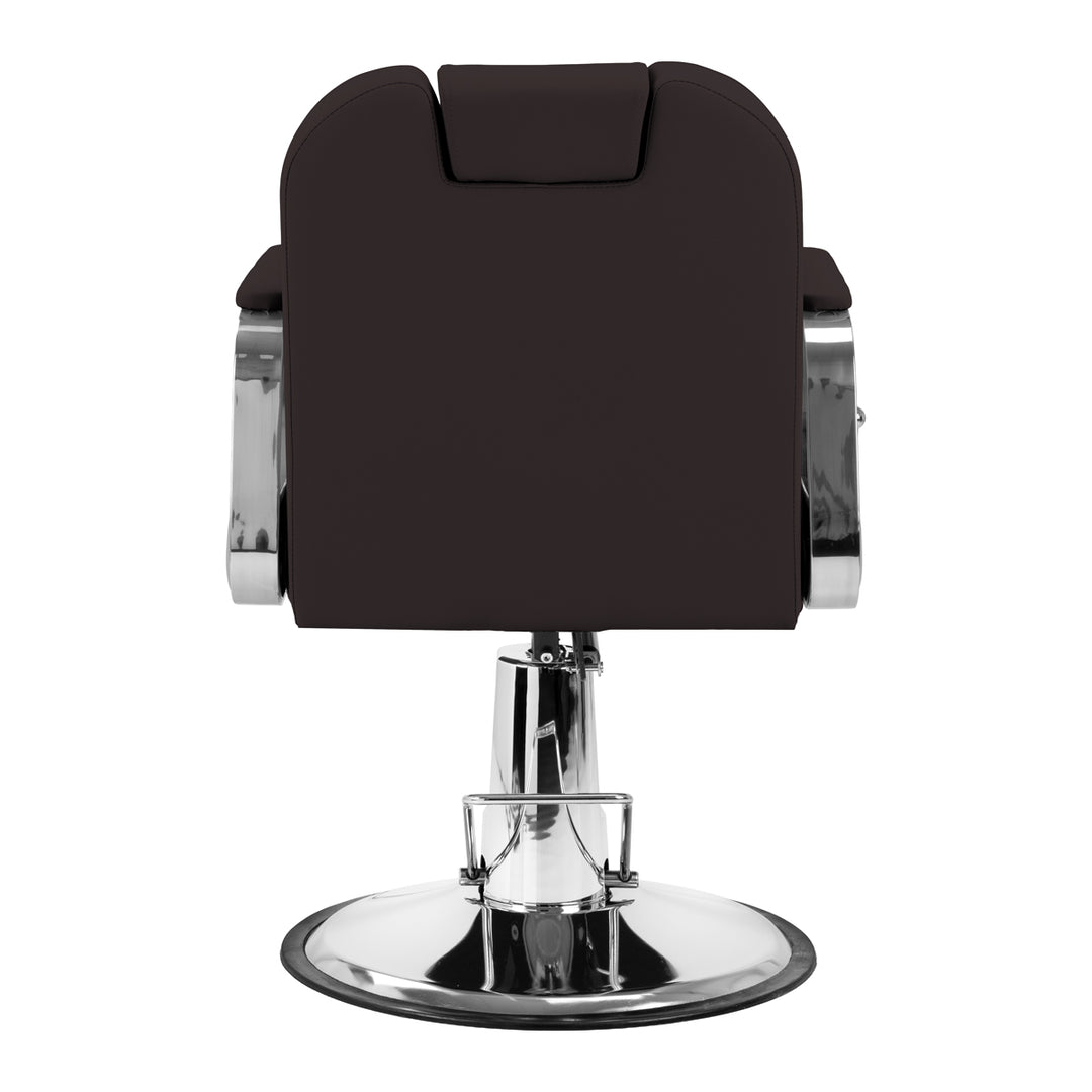 Sillón de Barberia Gabbiano Rufo Marrón - imagen 5