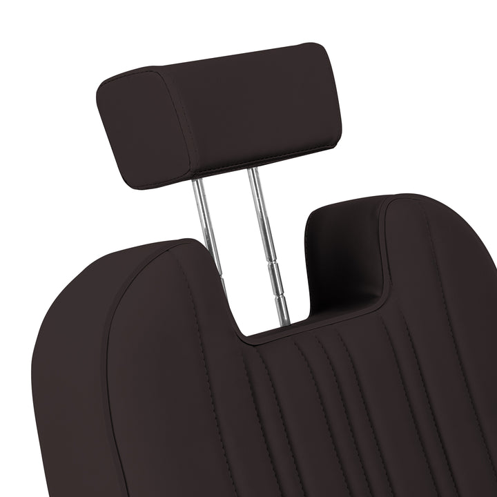 Sillón de Barberia Gabbiano Rufo Marrón - imagen 8