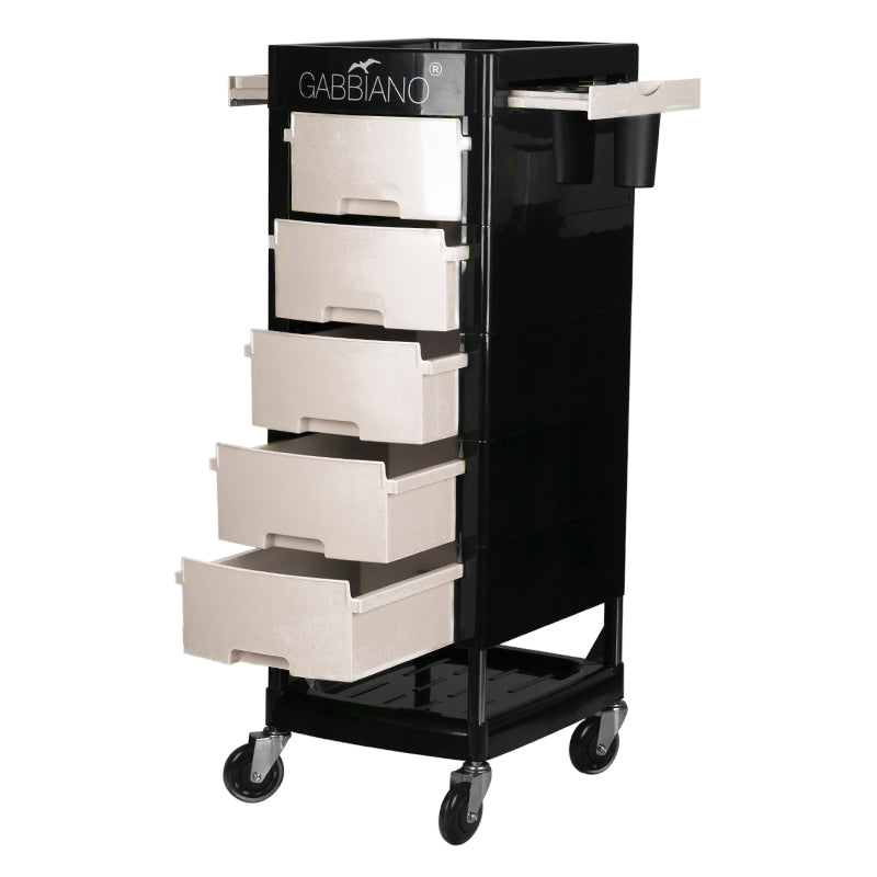 Carro de Peluquería Gabbiano FT65 Negro-Blanco - imagen 2