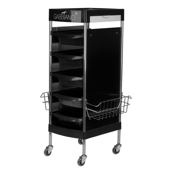 Carro de Peluquería Gabbiano FX11E Negro