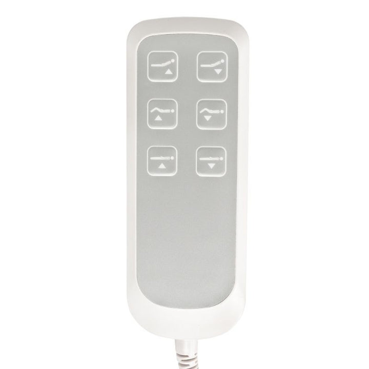Sillón Estético Eléctrico Sillon Lux 273B 3 Motores con Taburete Blanco