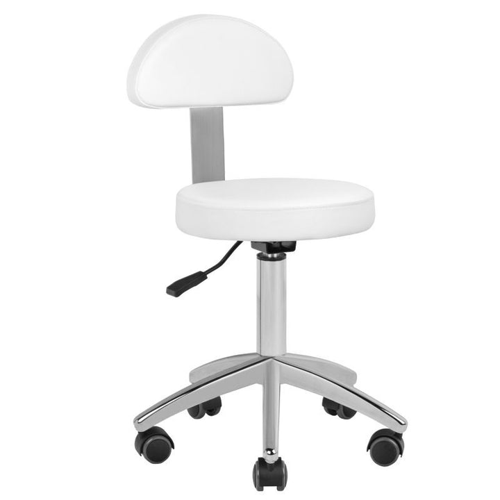 Sillón Estético Eléctrico Sillon Lux 273B 3 Motores con Taburete Blanco - imagen 2