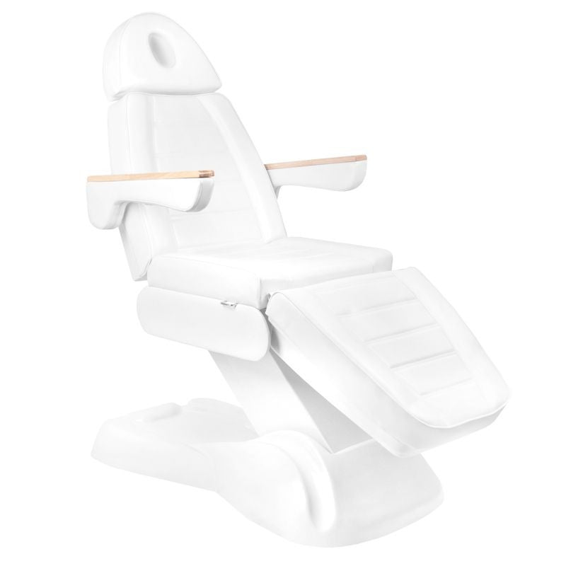Sillón Estético Eléctrico Sillon Lux 273B 3 Motores con Taburete Blanco - imagen 5