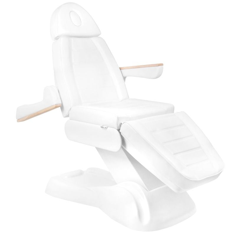 Sillón Estético Eléctrico Sillon Lux 273B 3 Motores con Taburete Blanco - imagen 6