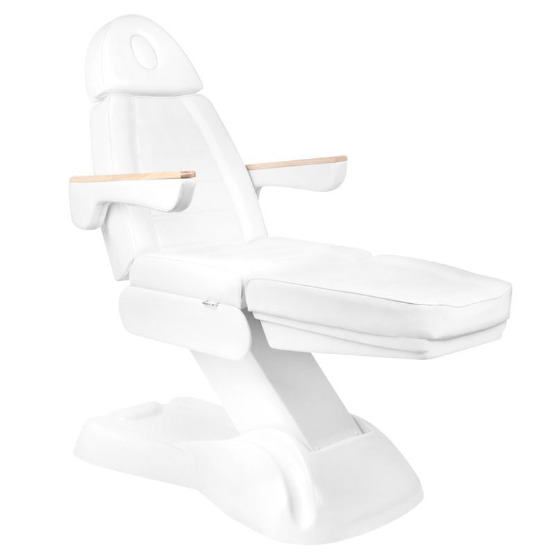 Sillón Estético Eléctrico Sillon Lux 273B 3 Motores con Taburete Blanco - imagen 7