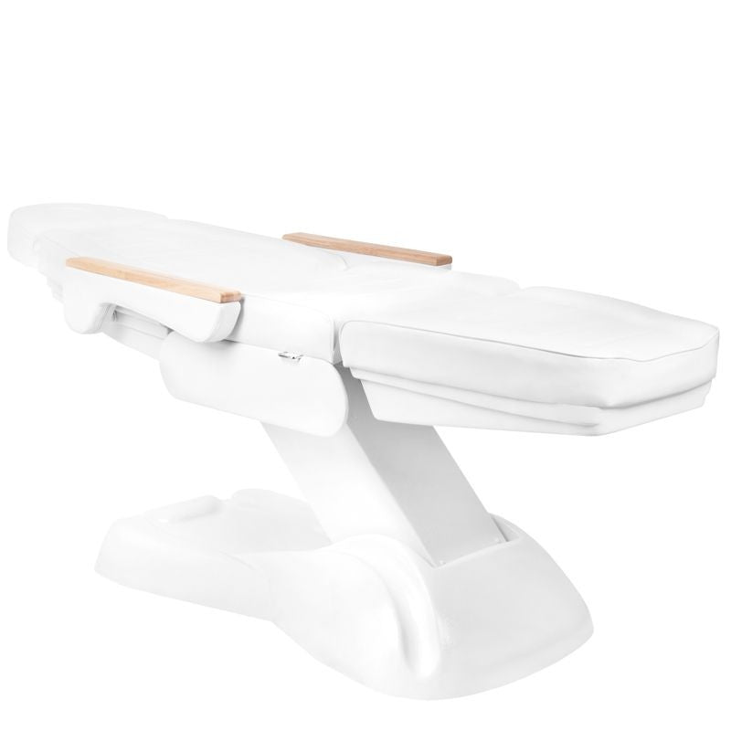 Sillón Estético Eléctrico Sillon Lux 273B 3 Motores con Taburete Blanco - imagen 8
