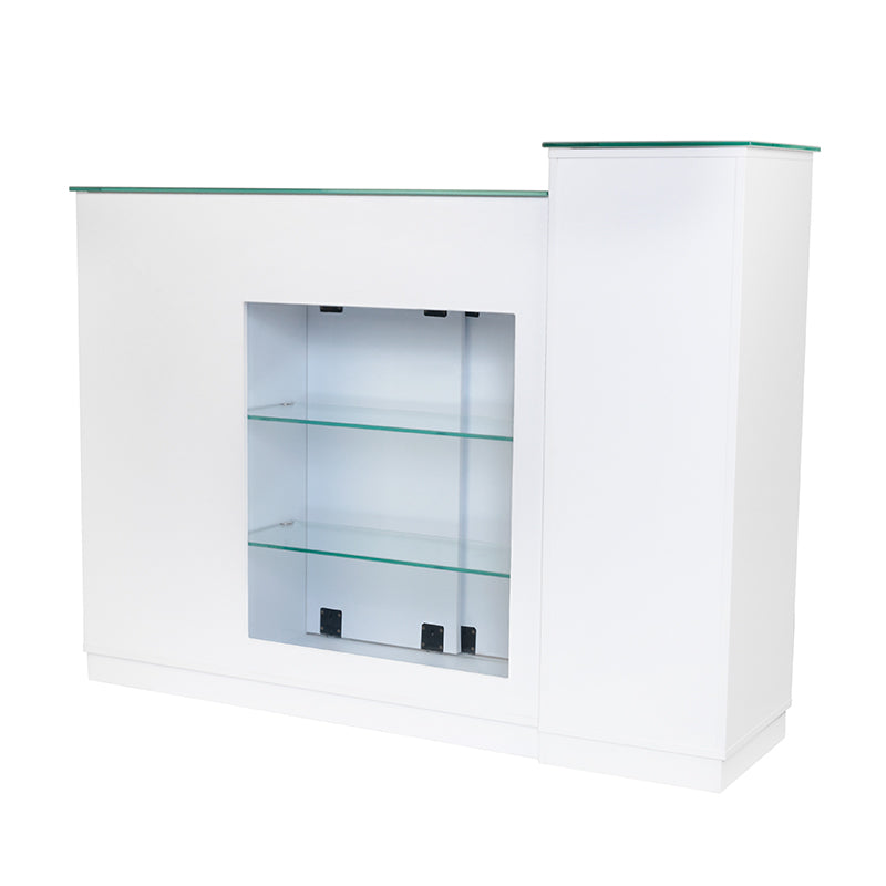 Mostrador de Recepción Gabbiano Q-0333 Blanco