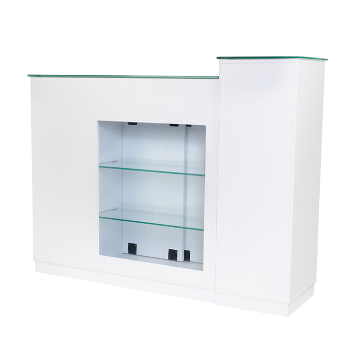 Mostrador de Recepción Gabbiano Q-0333 Blanco