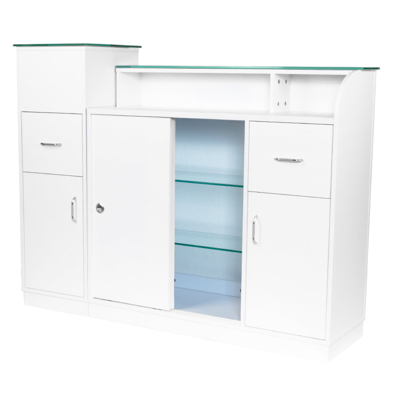 Mostrador de Recepción Gabbiano Q-0333 Blanco - imagen 5