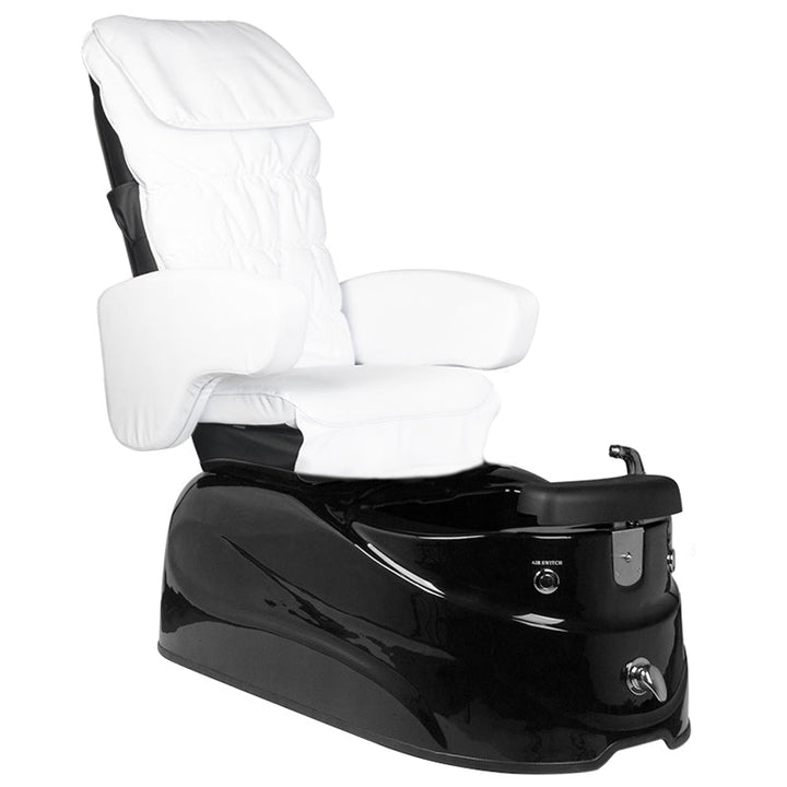 Sillón Pedicura Spa Eléctrico Masaje AS-122 Negro Blanco 1