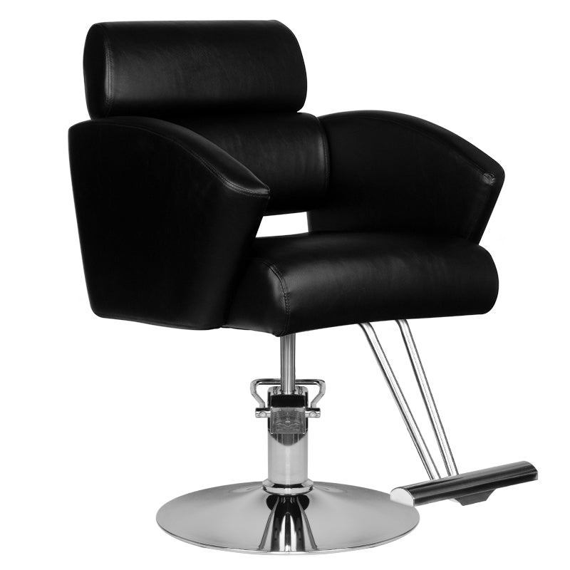 Sillón de peluquería Hair System HS02 Negro