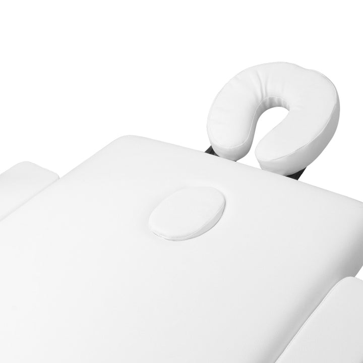 Camilla masaje Plegable Komfort Activ Fizjo 2 Zonas Madera Blanco 5