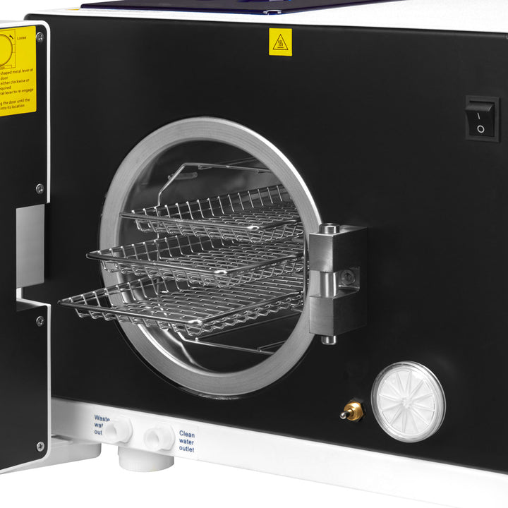 Autoclave Lafomed Standard Line LFSS08AA LED con impresora 8 L clase B médica 7
