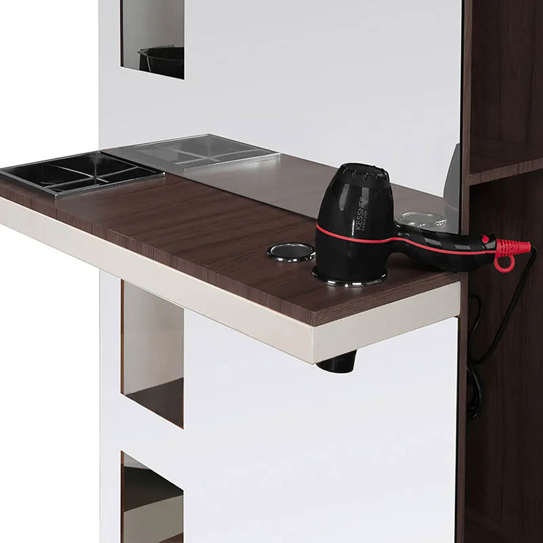Tocador peluquería Gabbiano B058 Wengué - imagen 6
