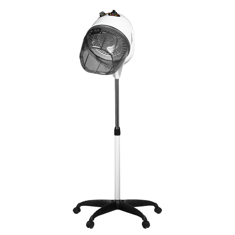 Secador de Casco de Pie Gabbiano 1600 con Monovelocidad Blanco